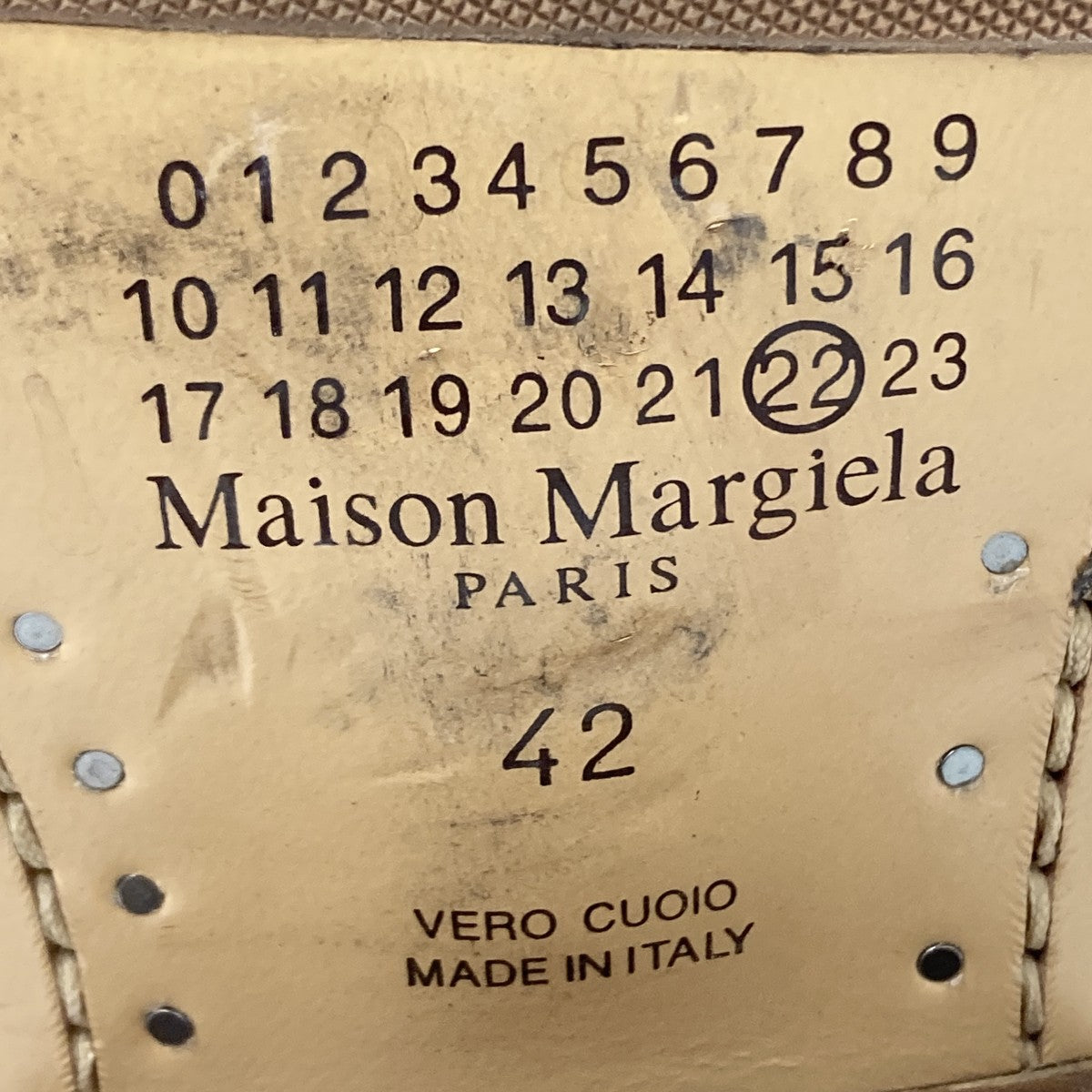 Maison Margiela 足袋ウエスタンブーツ 古着・中古-10枚目のアイテム画像