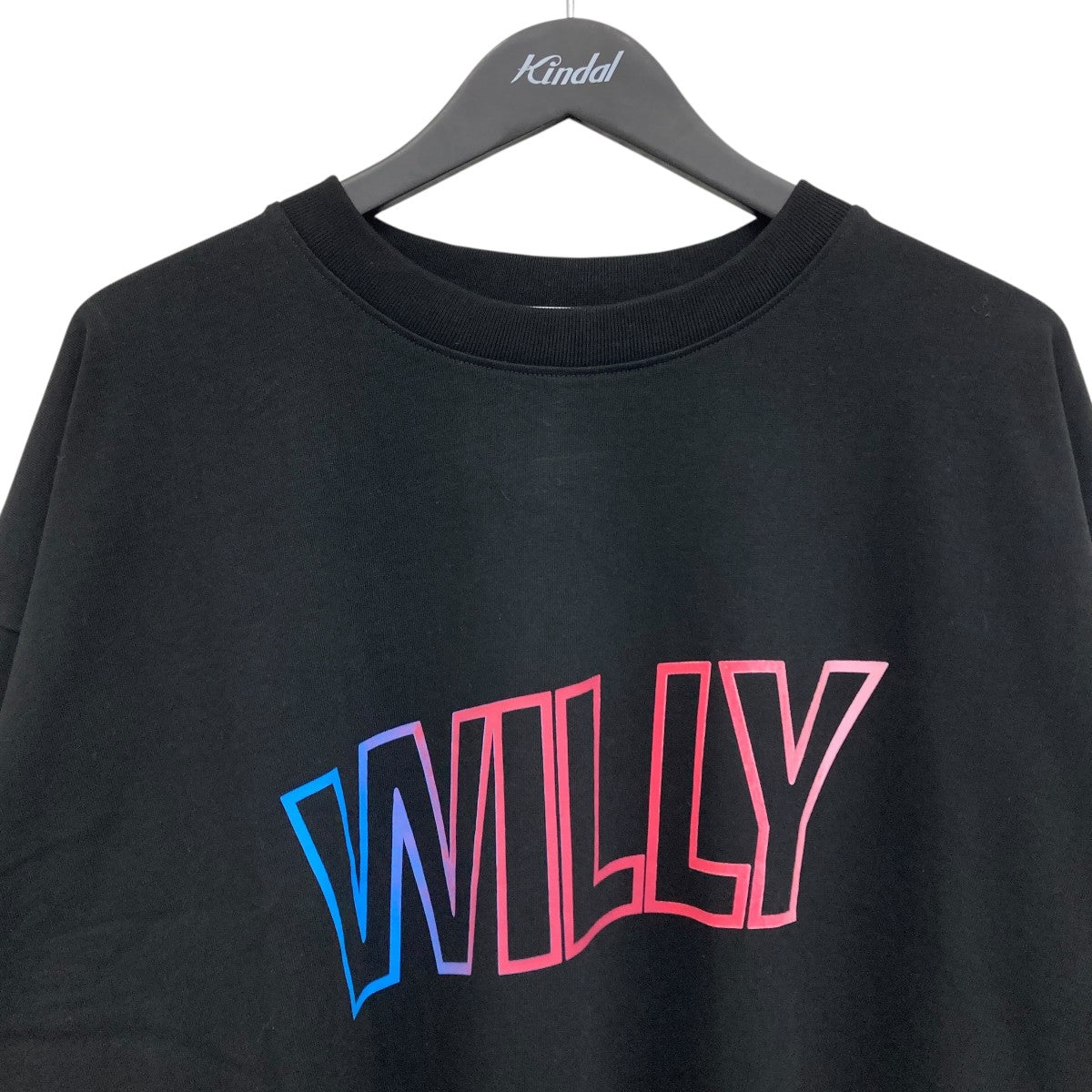 WILLY CHAVARRIA グラデーションロゴプリントTシャツ 古着・中古-3枚目のアイテム画像