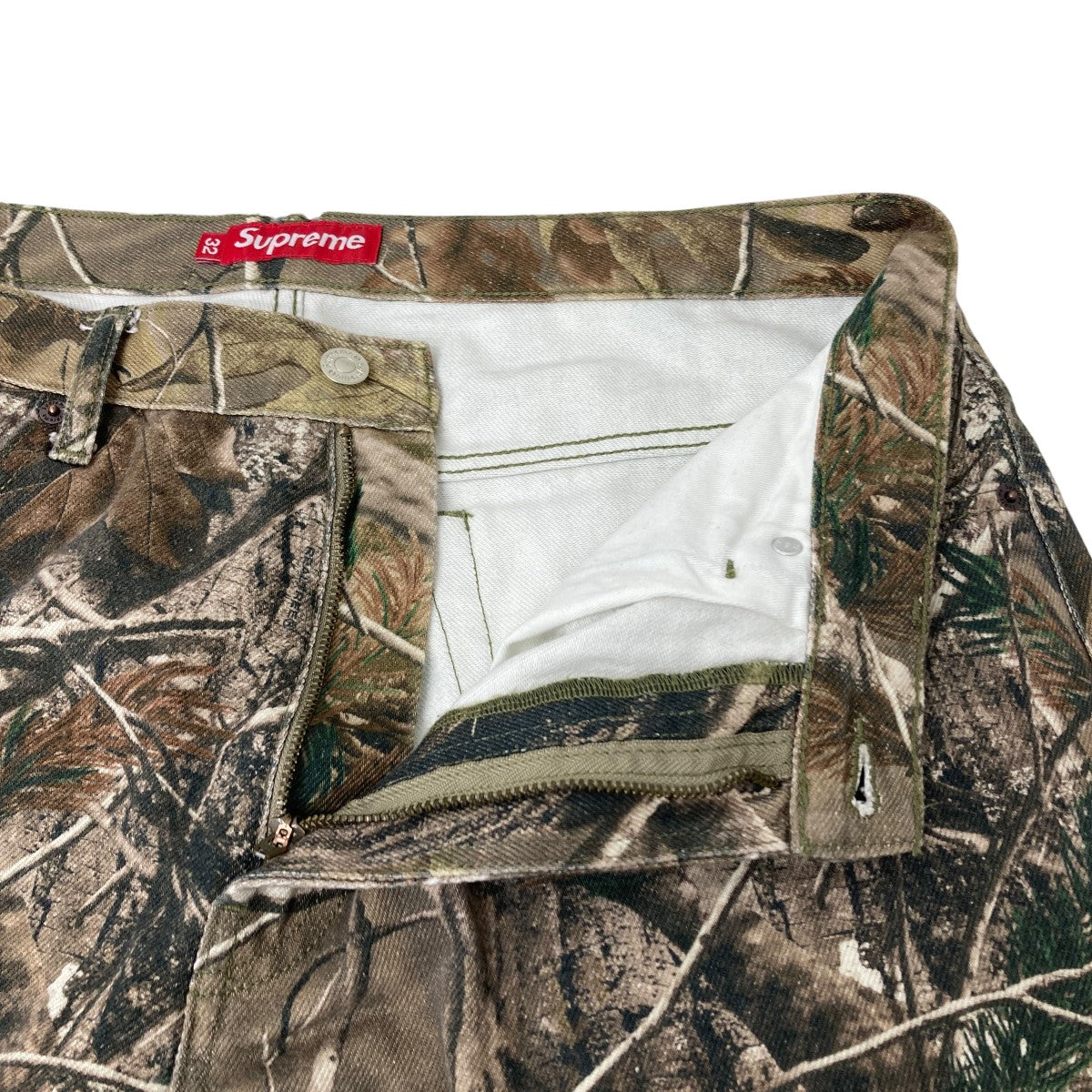 Supreme リアルツリーカモデニムパンツ 古着・中古-4枚目のアイテム画像