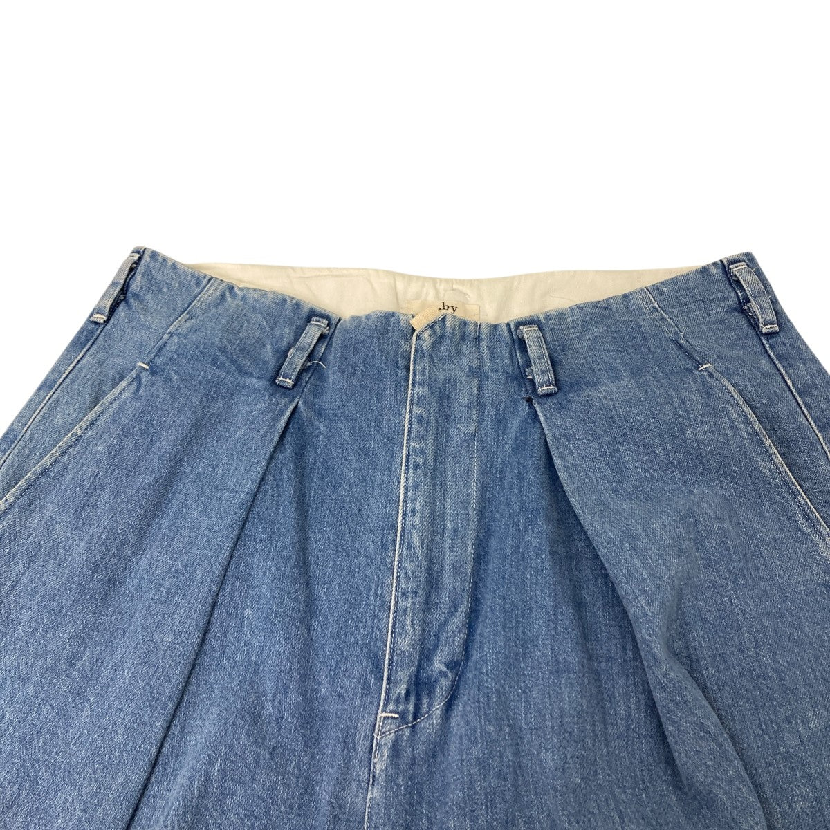 バギーデニムパンツ