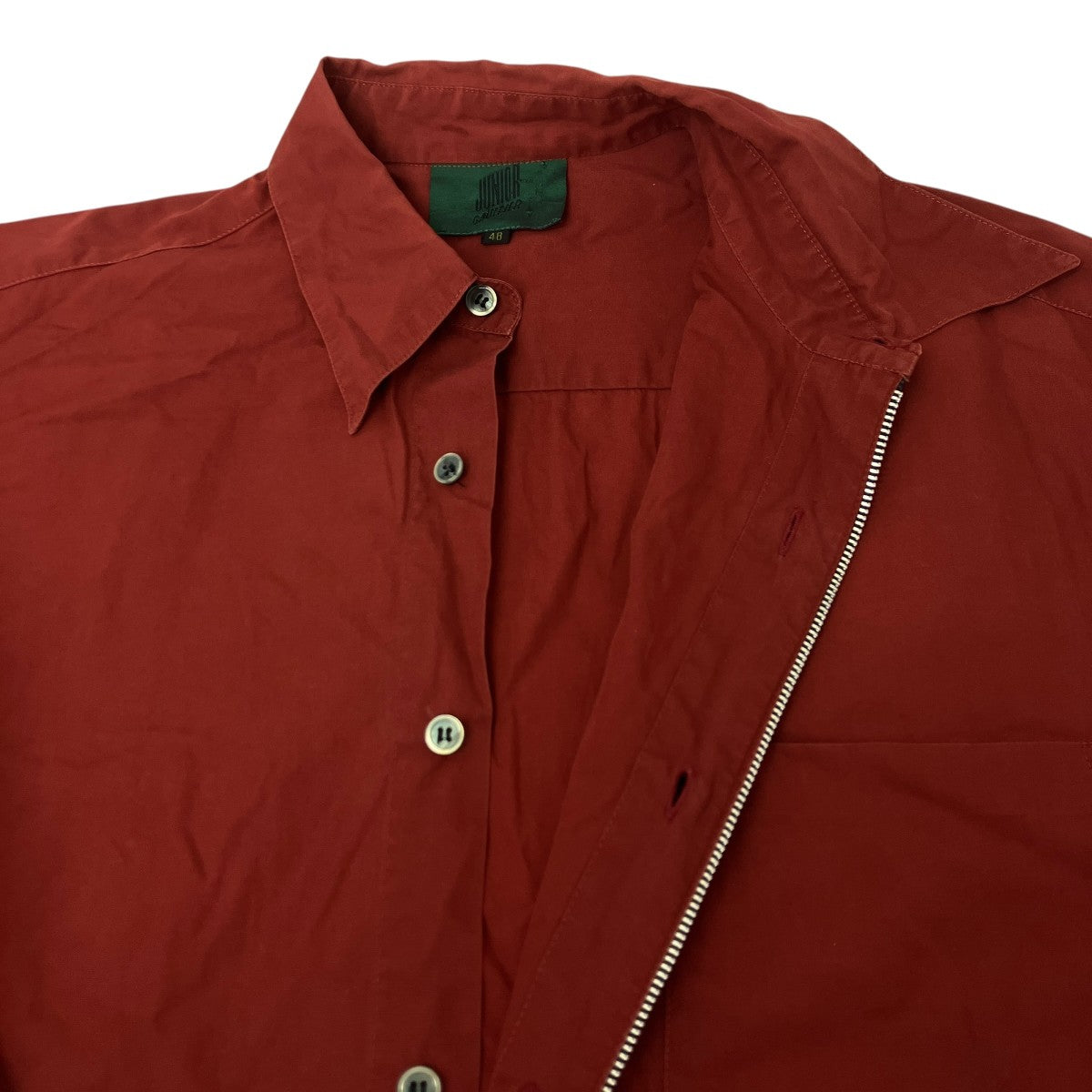 JUNIOR GAULTIER 比翼シャツ 古着・中古-4枚目のアイテム画像