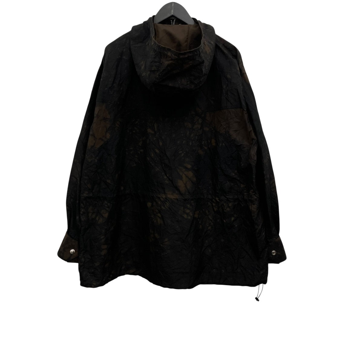 Tamme TIE-DYED NYLON OXFORD ANORAK PARKA アノラックパーカー 古着・中古-2枚目のアイテム画像