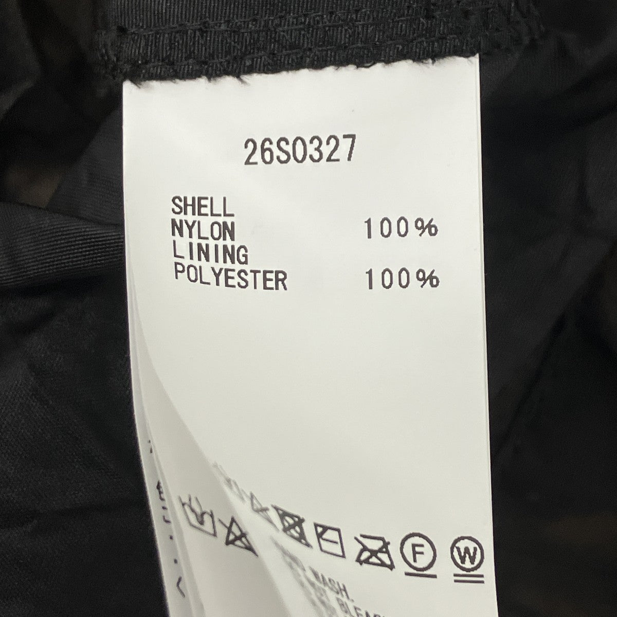 Tamme TIE-DYED NYLON OXFORD ANORAK PARKA アノラックパーカー 古着・中古-6枚目のアイテム画像