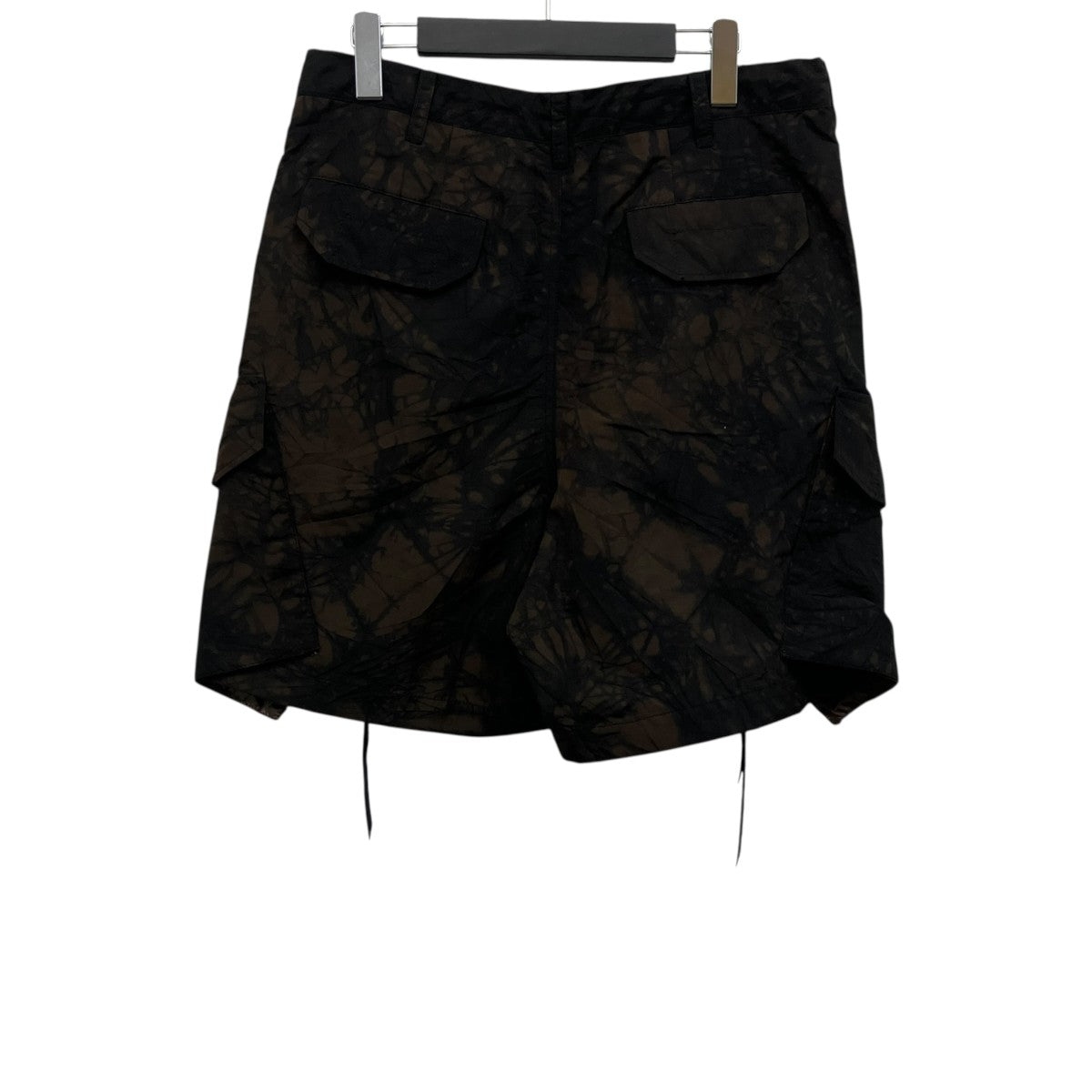 Tamme TIE-DYED NYLON OXFORD PCS COMBAT SHORTS ショートパンツ 古着・中古-2枚目のアイテム画像