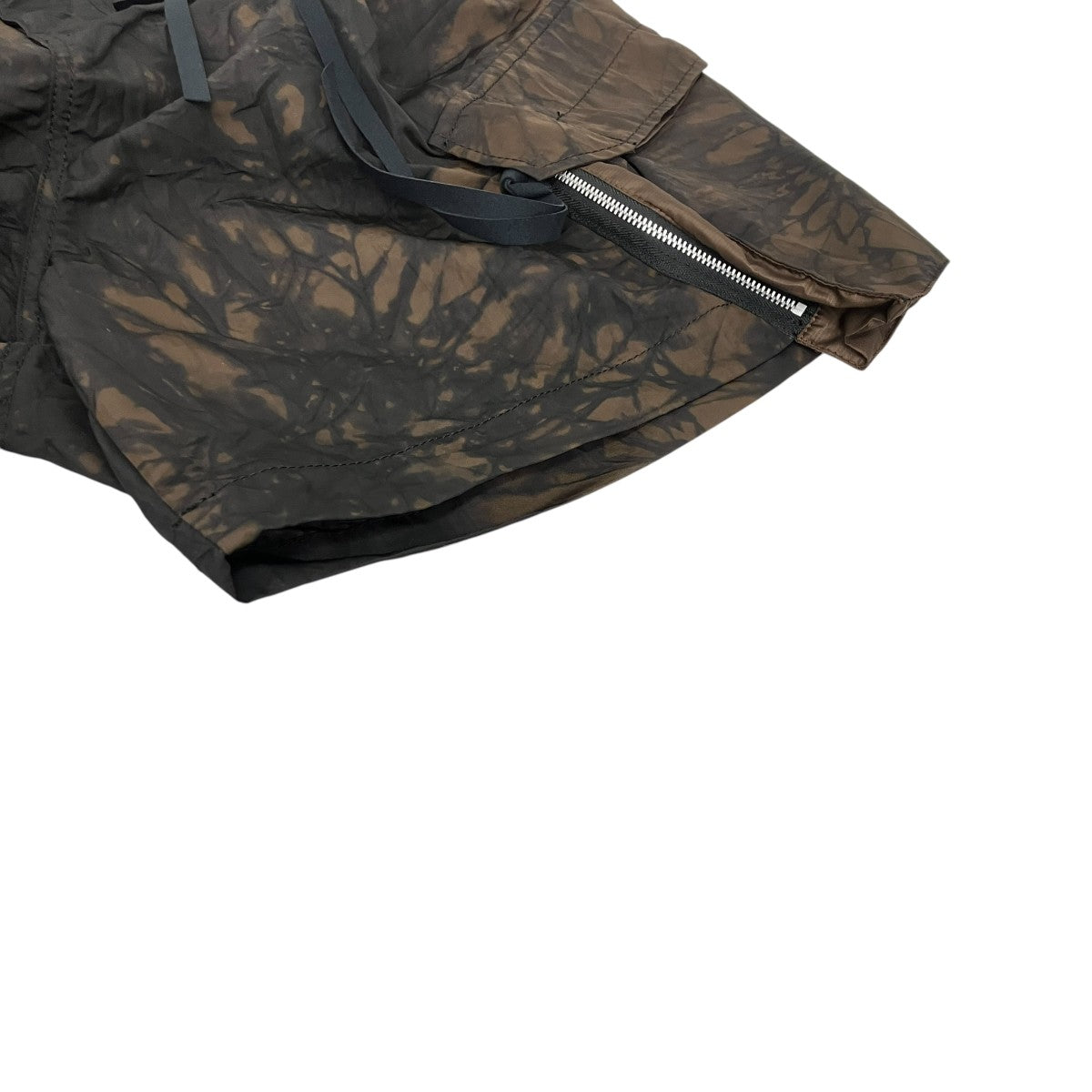 Tamme TIE-DYED NYLON OXFORD PCS COMBAT SHORTS ショートパンツ 古着・中古-3枚目のアイテム画像