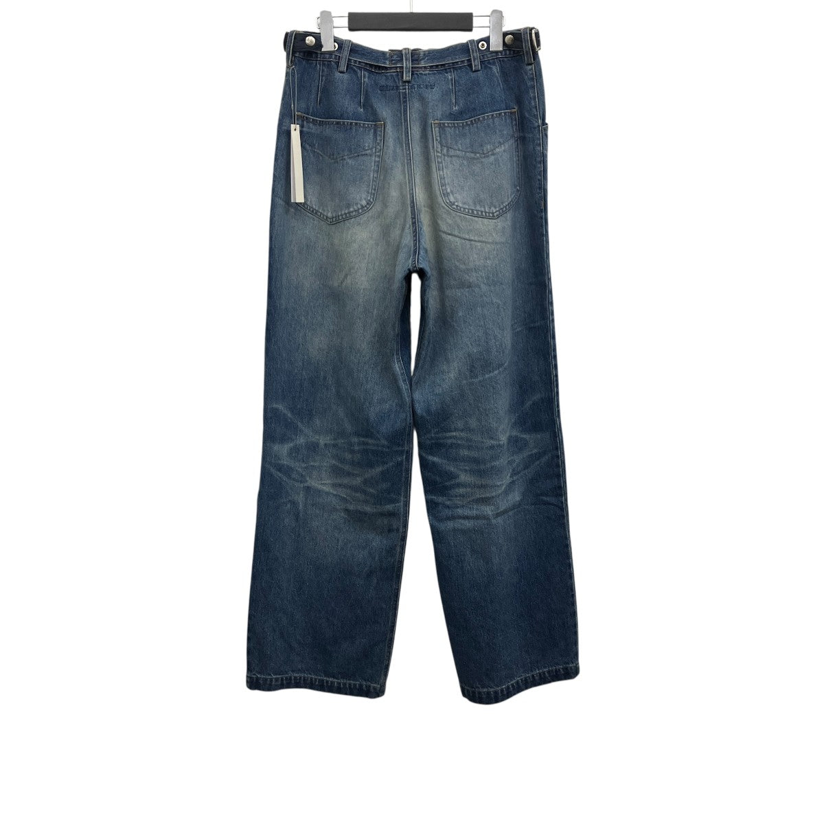 Tamme DOUBLE KNEE DENIM PANTS デニムパンツ 古着・中古-2枚目のアイテム画像