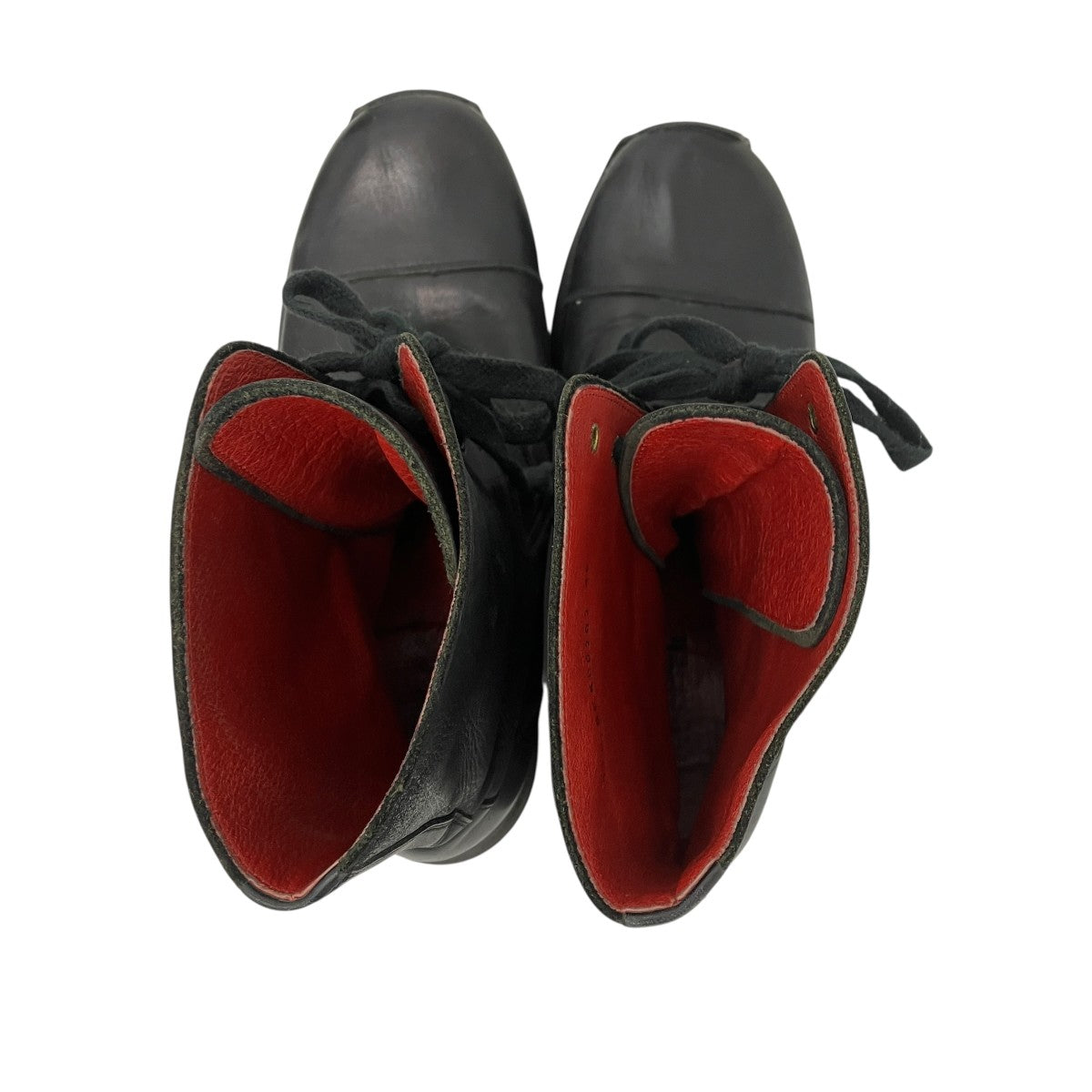 Jean Paul GAULTIER レザーレースアップブーツ 古着・中古-6枚目のアイテム画像