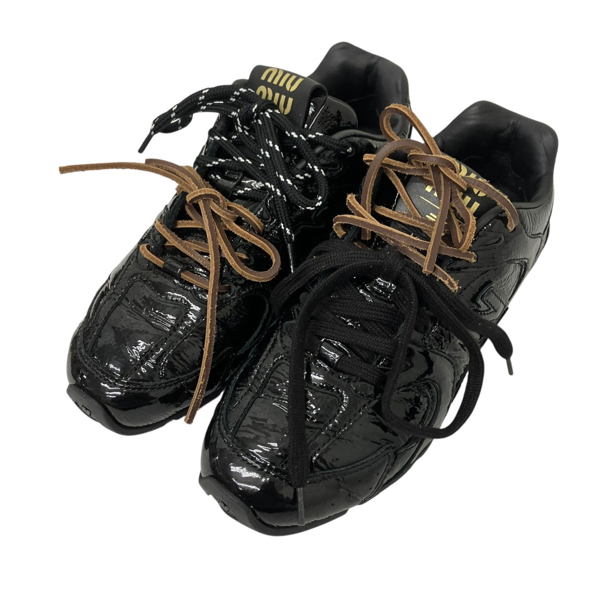 MIU MIU×NEW BALANCE ローカットスニーカー 古着・中古-1枚目のアイテム画像