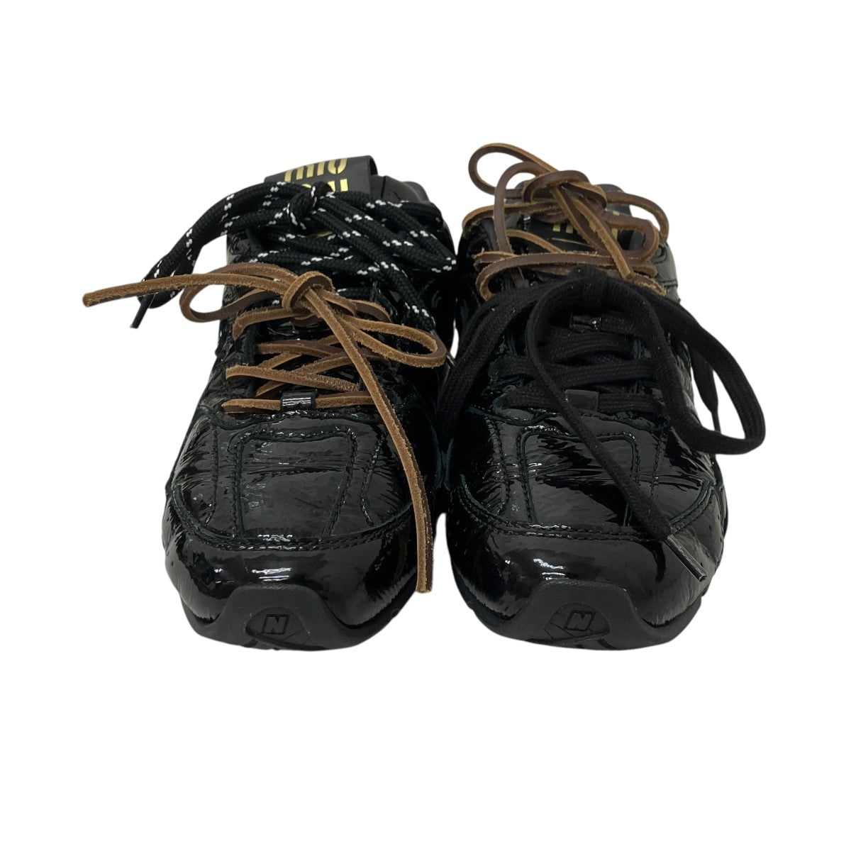 MIU MIU×NEW BALANCE ローカットスニーカー 古着・中古-2枚目のアイテム画像