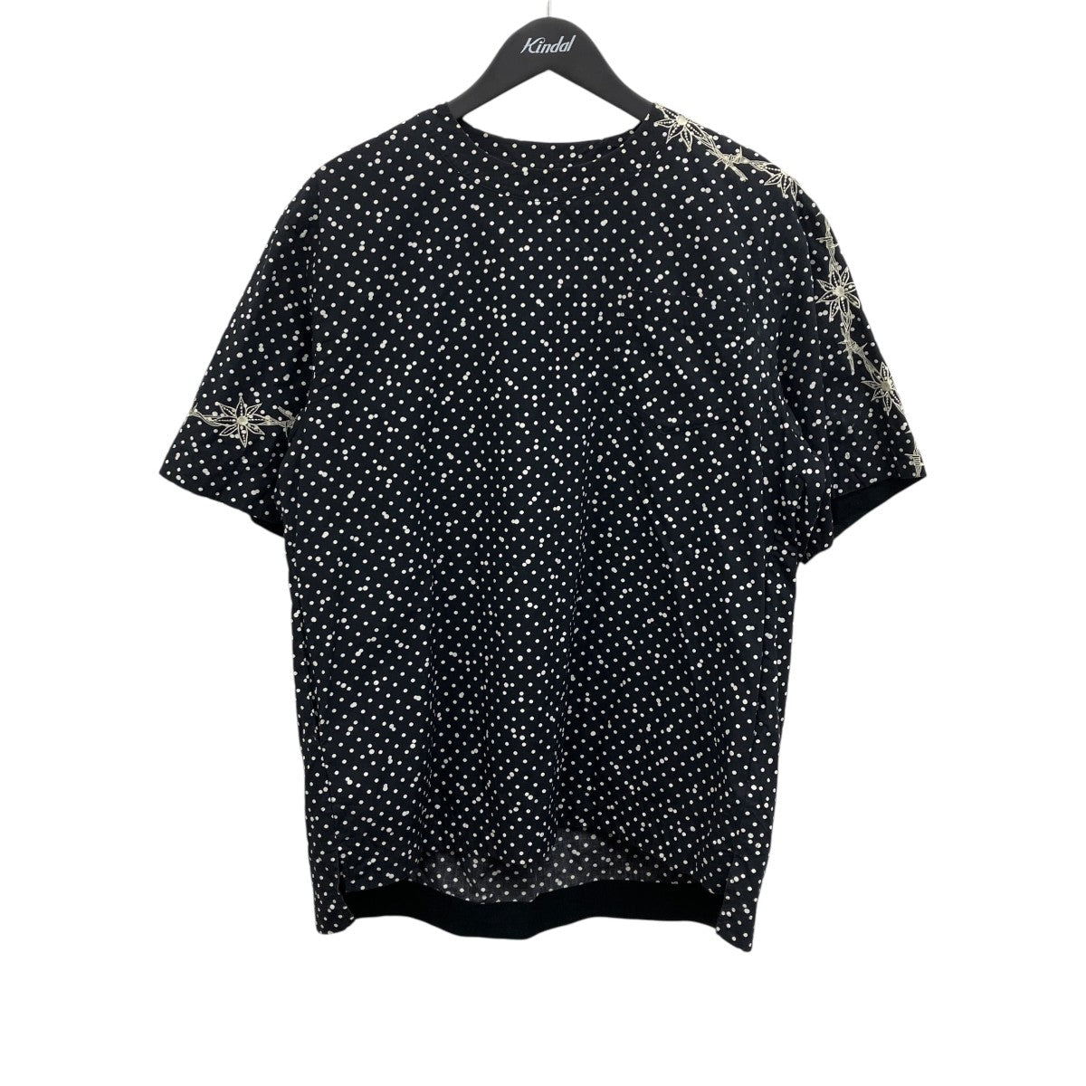 sacai 刺繍Tシャツ 古着・中古-1枚目のアイテム画像