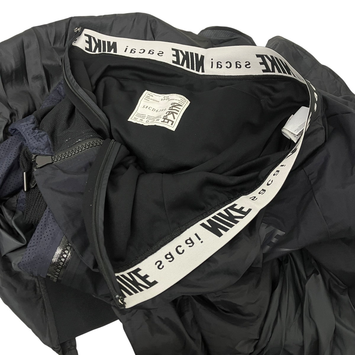 sacai×NIKE 再構築スカート 古着・中古-4枚目のアイテム画像