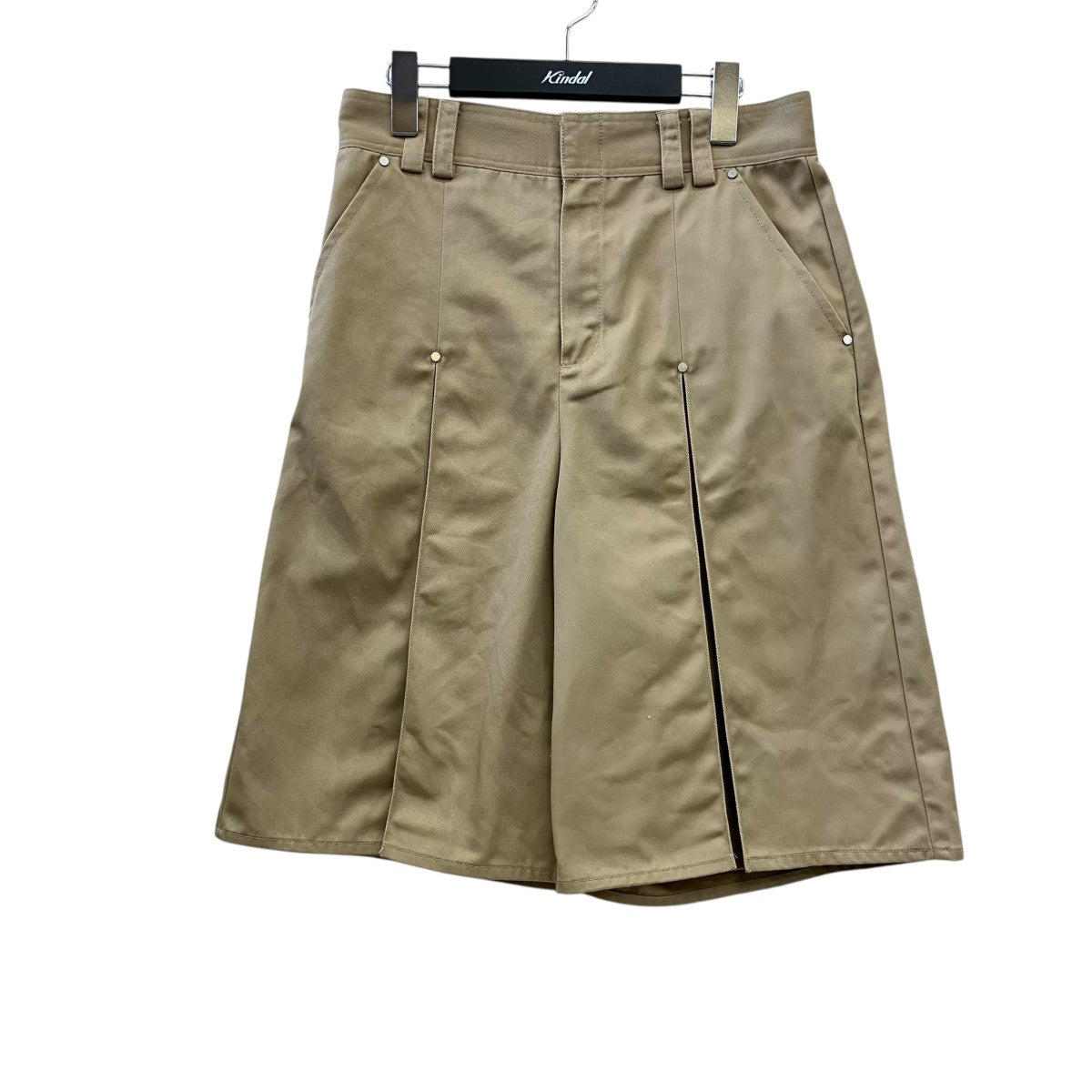 インナーテッドプリーツハーフパンツ030ISZ01-3141