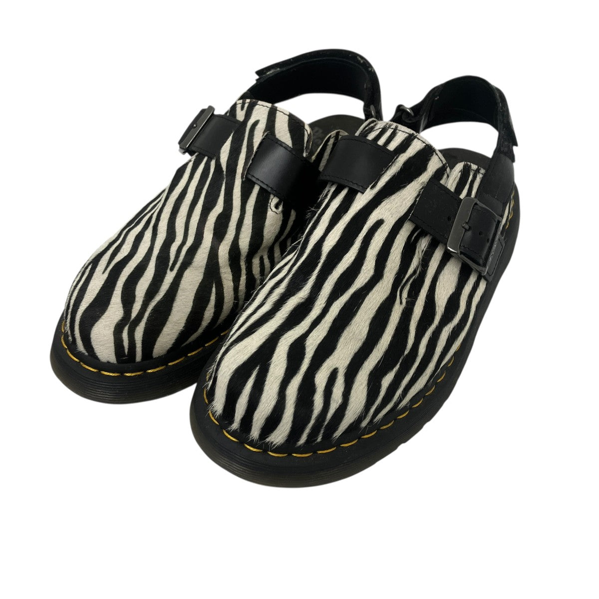 Dr．Martens ゼブラ柄サンダル 古着・中古-1枚目のアイテム画像