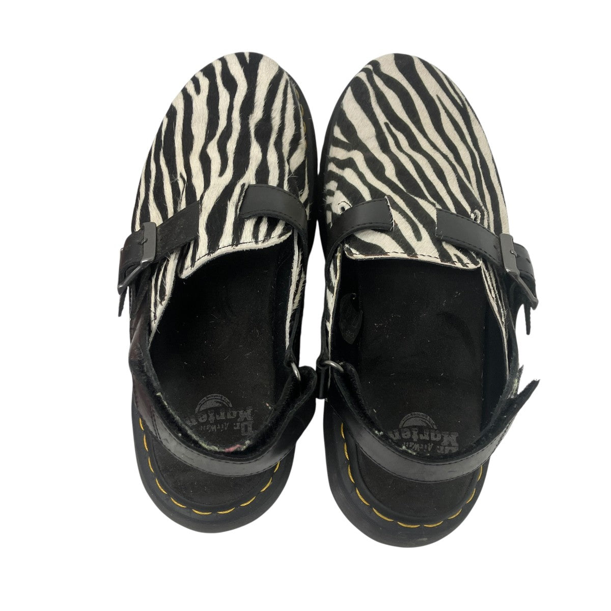 Dr．Martens ゼブラ柄サンダル 古着・中古-6枚目のアイテム画像