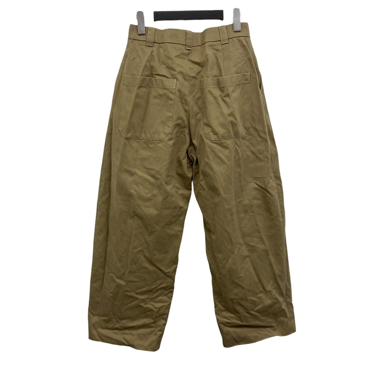 STUDIO NICHOLSON ワンタックボリュームプリーツツイルパンツ 古着・中古-2枚目のアイテム画像
