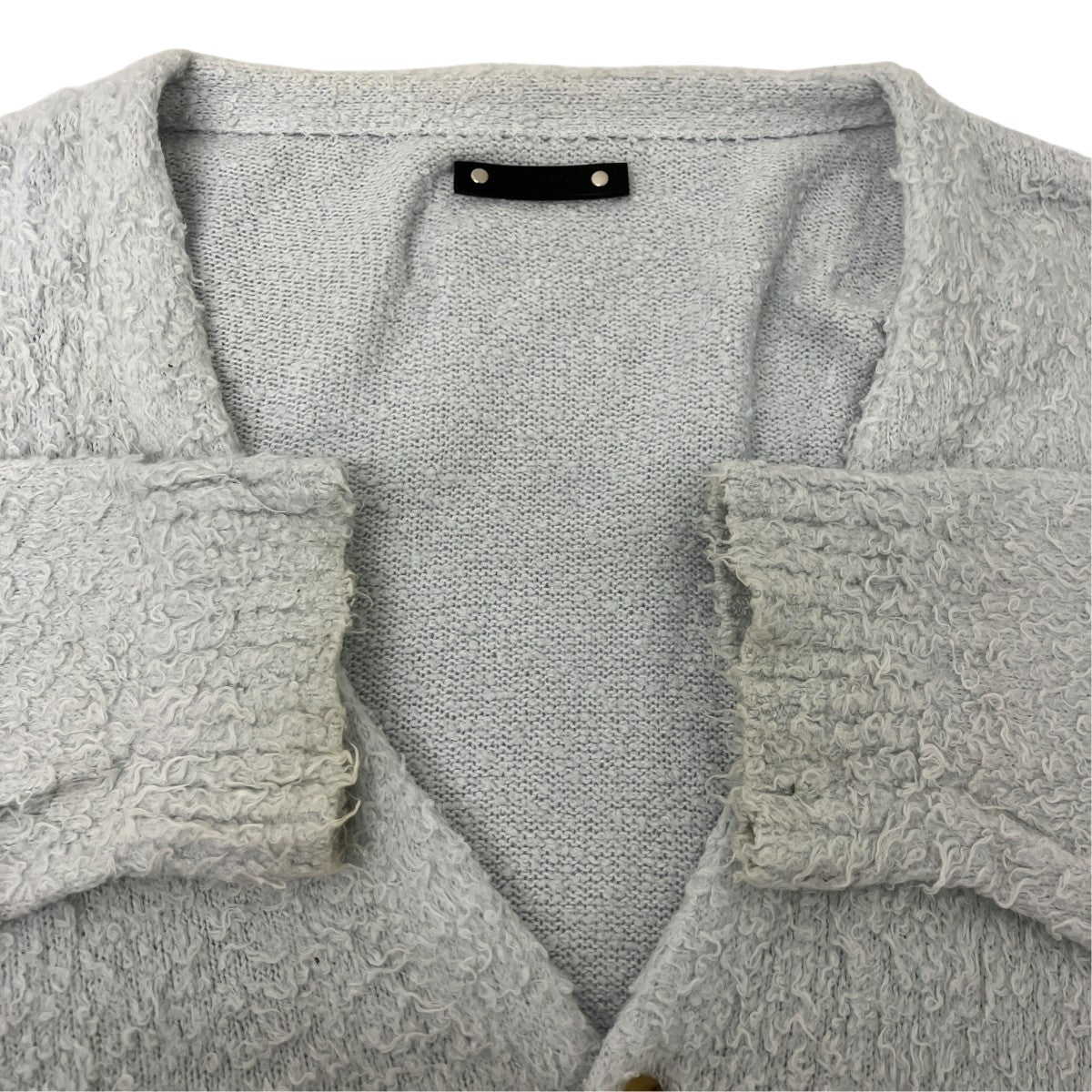 Shaggy Cotton Knit Cardigan シャギーコットンニットカーディガン