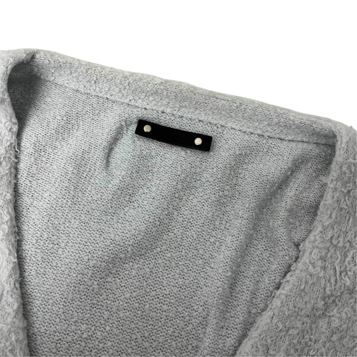 Shaggy Cotton Knit Cardigan シャギーコットンニットカーディガン