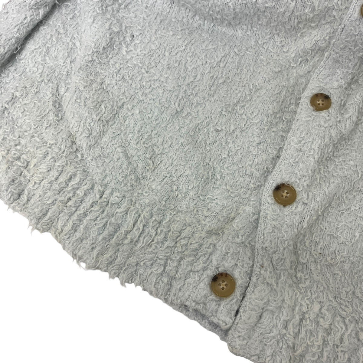 Shaggy Cotton Knit Cardigan シャギーコットンニットカーディガン
