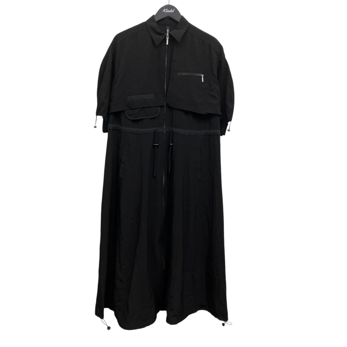 WAIST DRAWSTRING SHIRT ONE-PIECE ワンピース