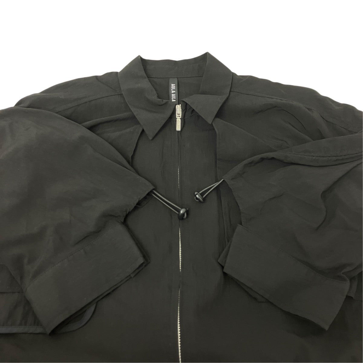 WAIST DRAWSTRING SHIRT ONE-PIECE ワンピース