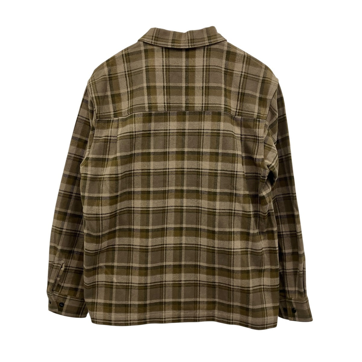 Zip-Up Flannel Shirt チェック柄ブルゾン