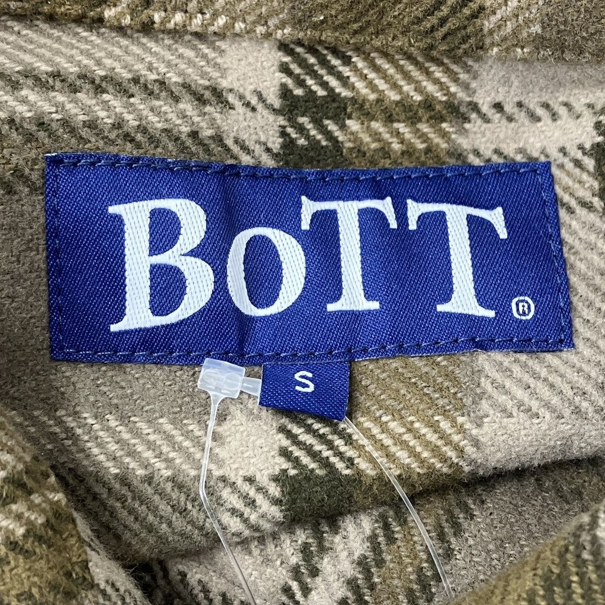 Zip-Up Flannel Shirt チェック柄ブルゾン