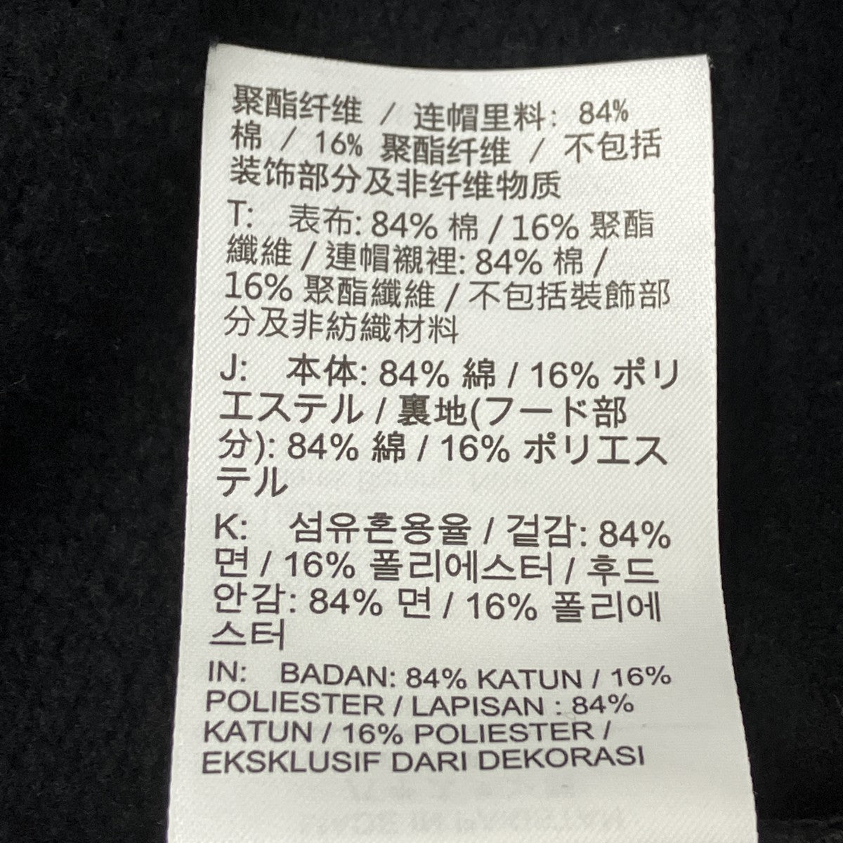 ジップパーカー