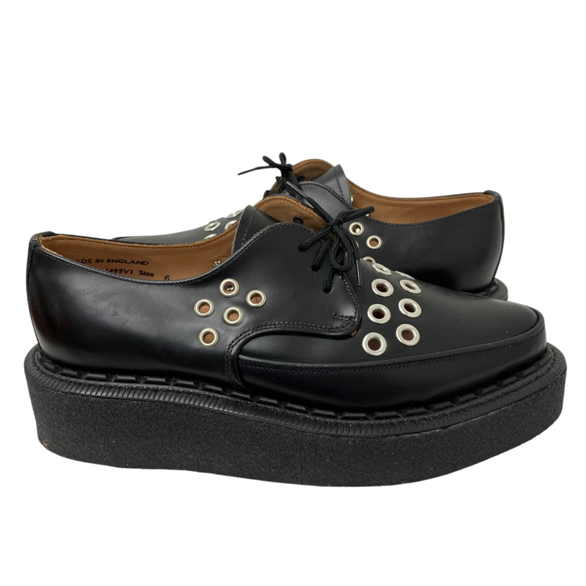 COMME des GARCONS HOMME PLUS×GEORGE COX ディアノ アイレット シューズ 古着・中古-4枚目のアイテム画像
