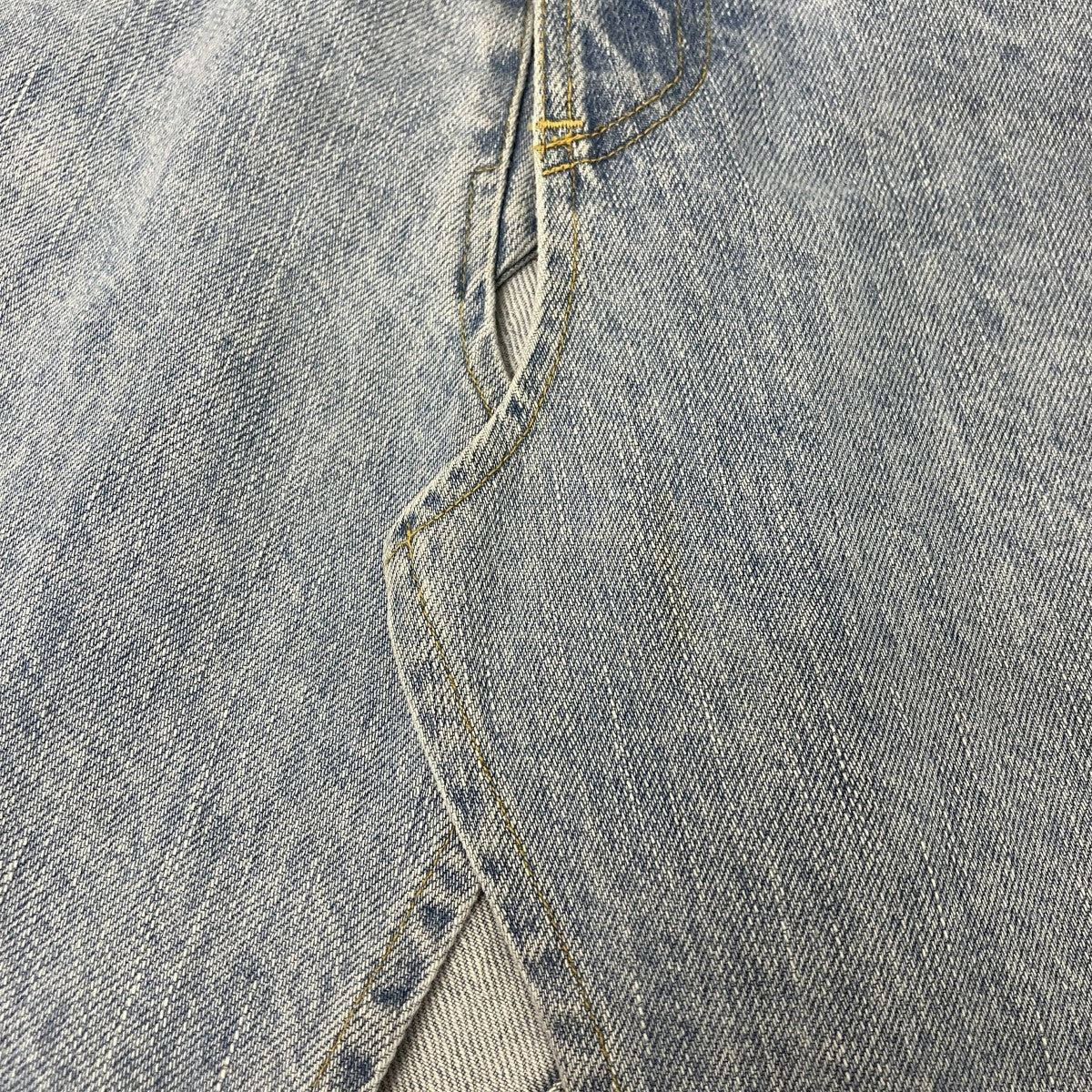 DENIM WRAP SKIRT デニムスカート