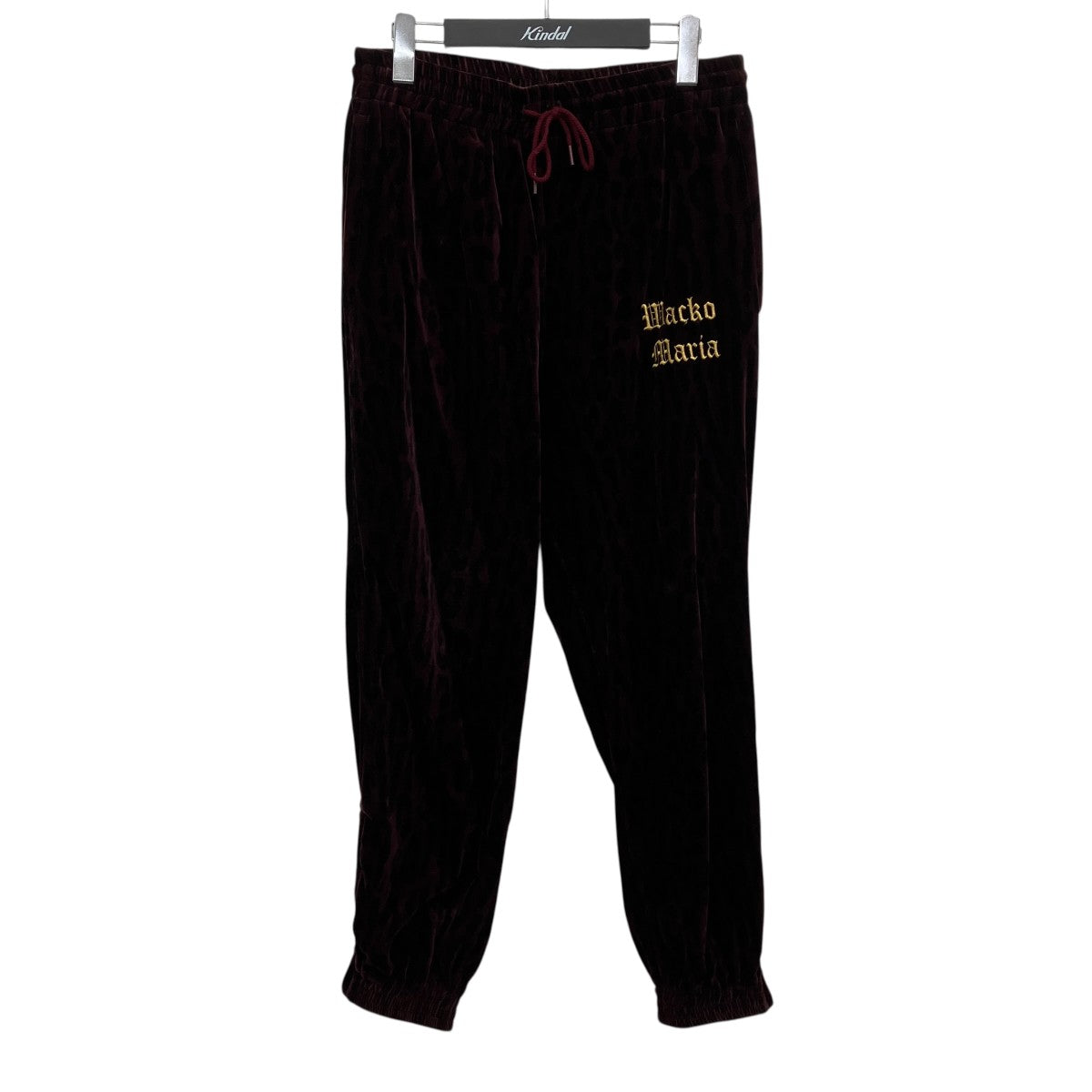 22SSLEOPARD VELVET PANTSレオパード柄パンツ