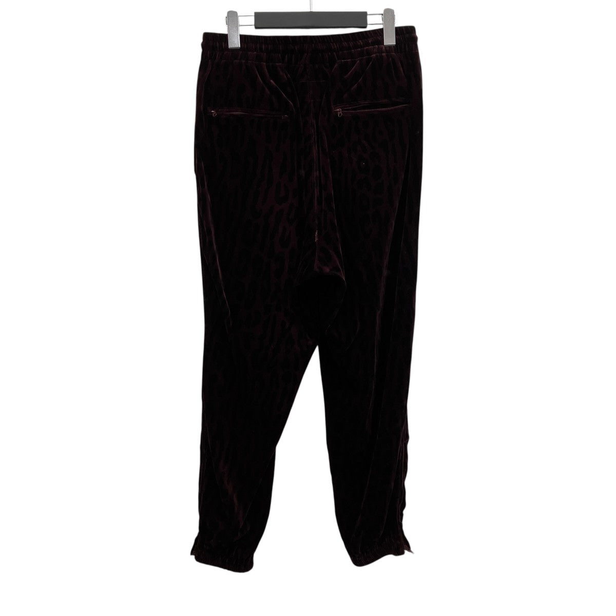 22SSLEOPARD VELVET PANTSレオパード柄パンツ