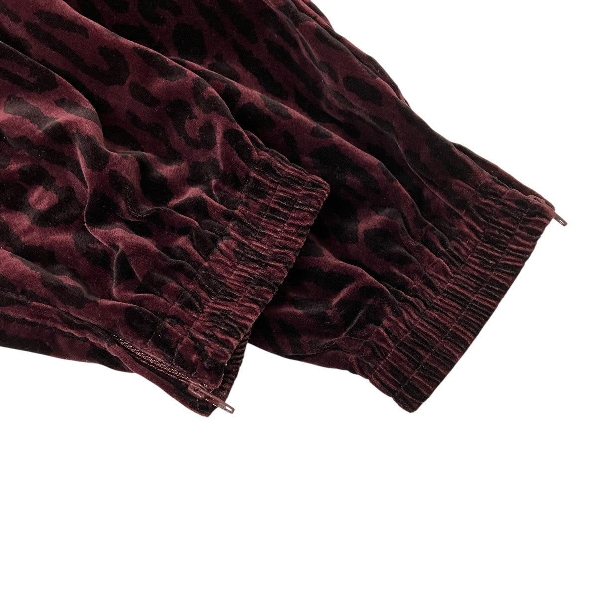 22SSLEOPARD VELVET PANTSレオパード柄パンツ
