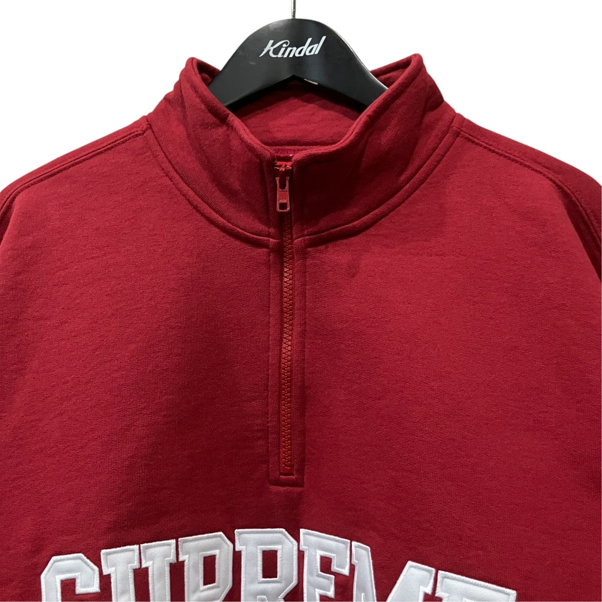 Supreme Shop Flag Half Zip Pulloverハーフジップスウェット 古着・中古-3枚目のアイテム画像