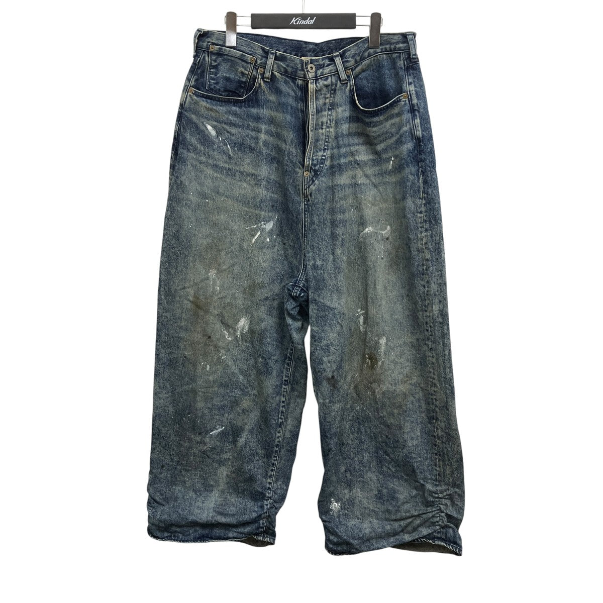 FRESH MAN DENIM WIDE PANTS PAINT デニムパンツ