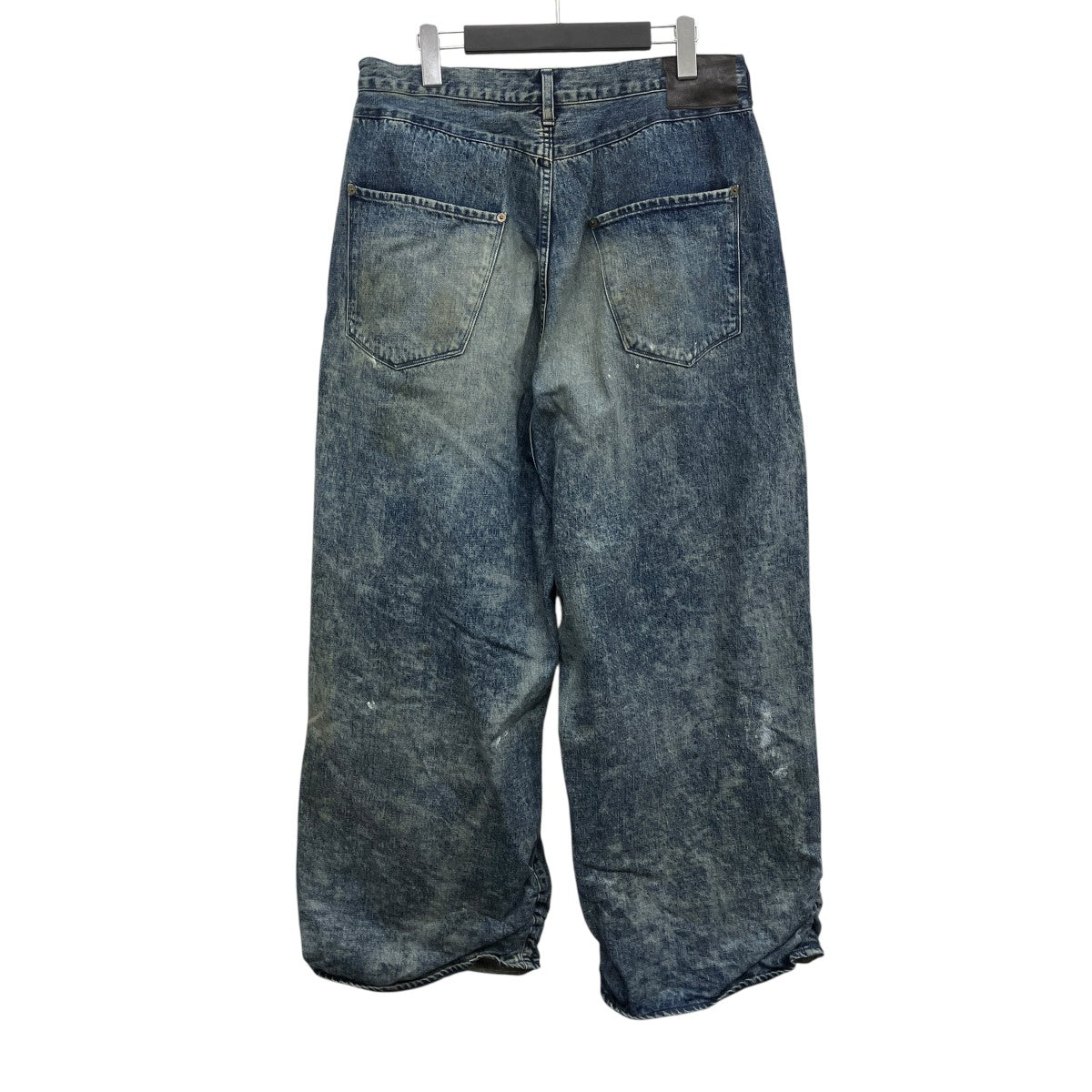 FRESH MAN DENIM WIDE PANTS PAINT デニムパンツ