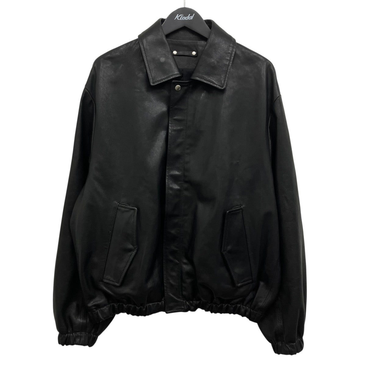 LEATHER ZIP BLOUSON レザージップブルゾン
