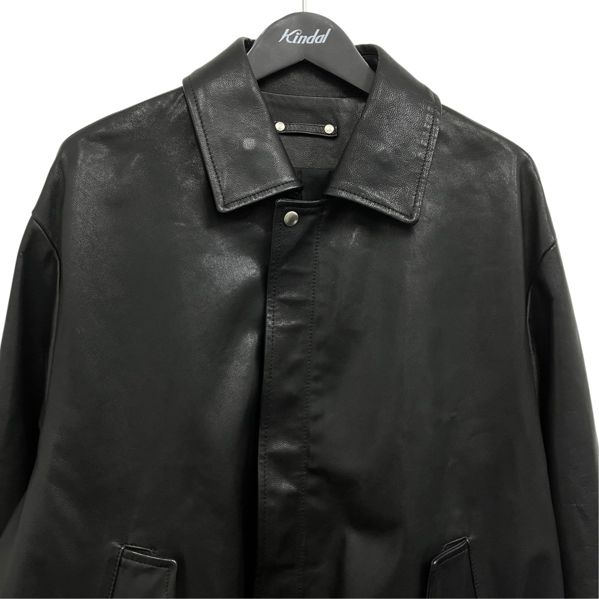 LEATHER ZIP BLOUSON レザージップブルゾン