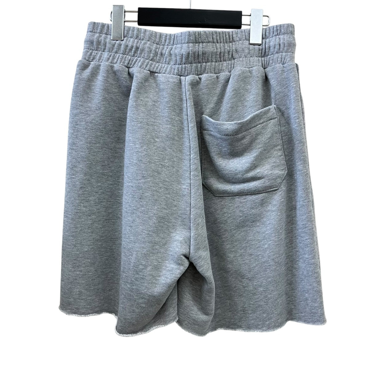 デニム切替スウェットショートパンツ