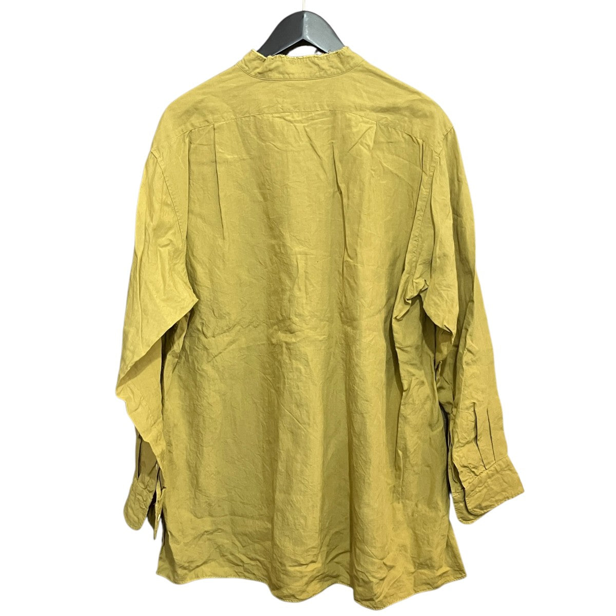 ARTI SHIRTS SUPERFINE HEMPリネンバンドカラーシャツMT6103-0609B