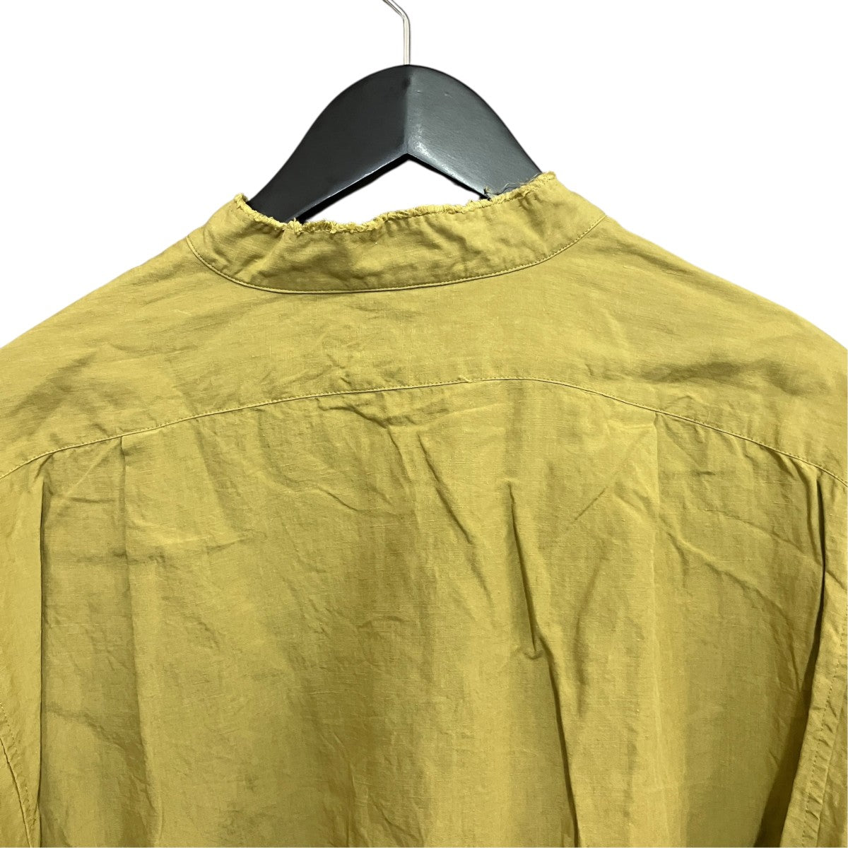 ARTI SHIRTS SUPERFINE HEMPリネンバンドカラーシャツMT6103-0609B