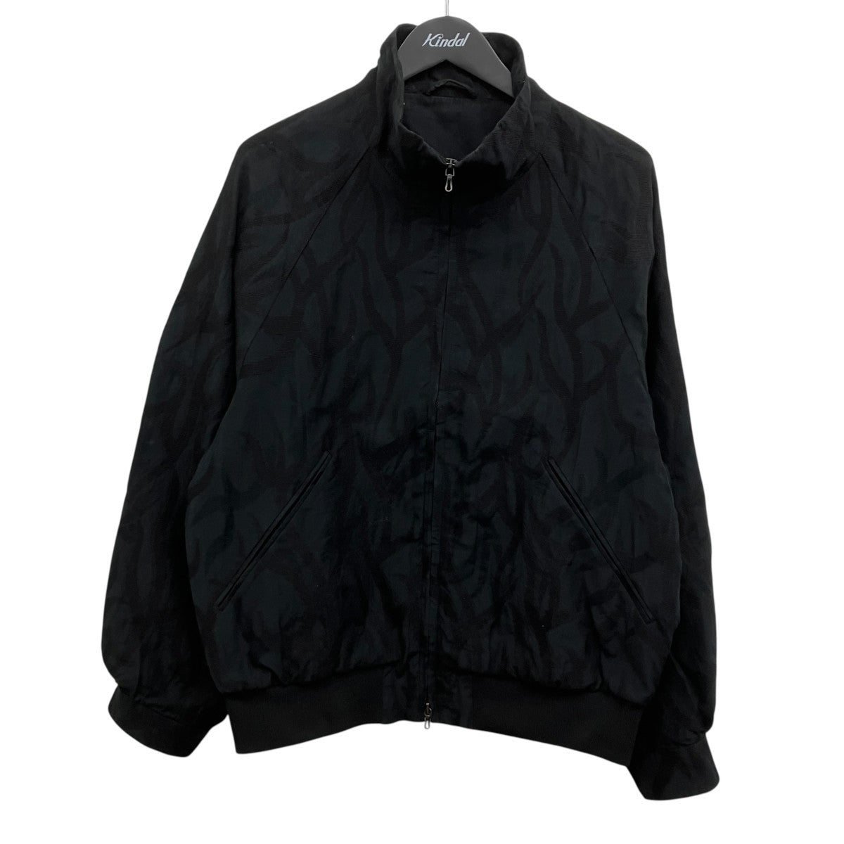blurhms SOLID TRIBAL CAMO STANDING COLLAR BLOUSON 総柄ジップパーカー 古着・中古-1枚目のアイテム画像