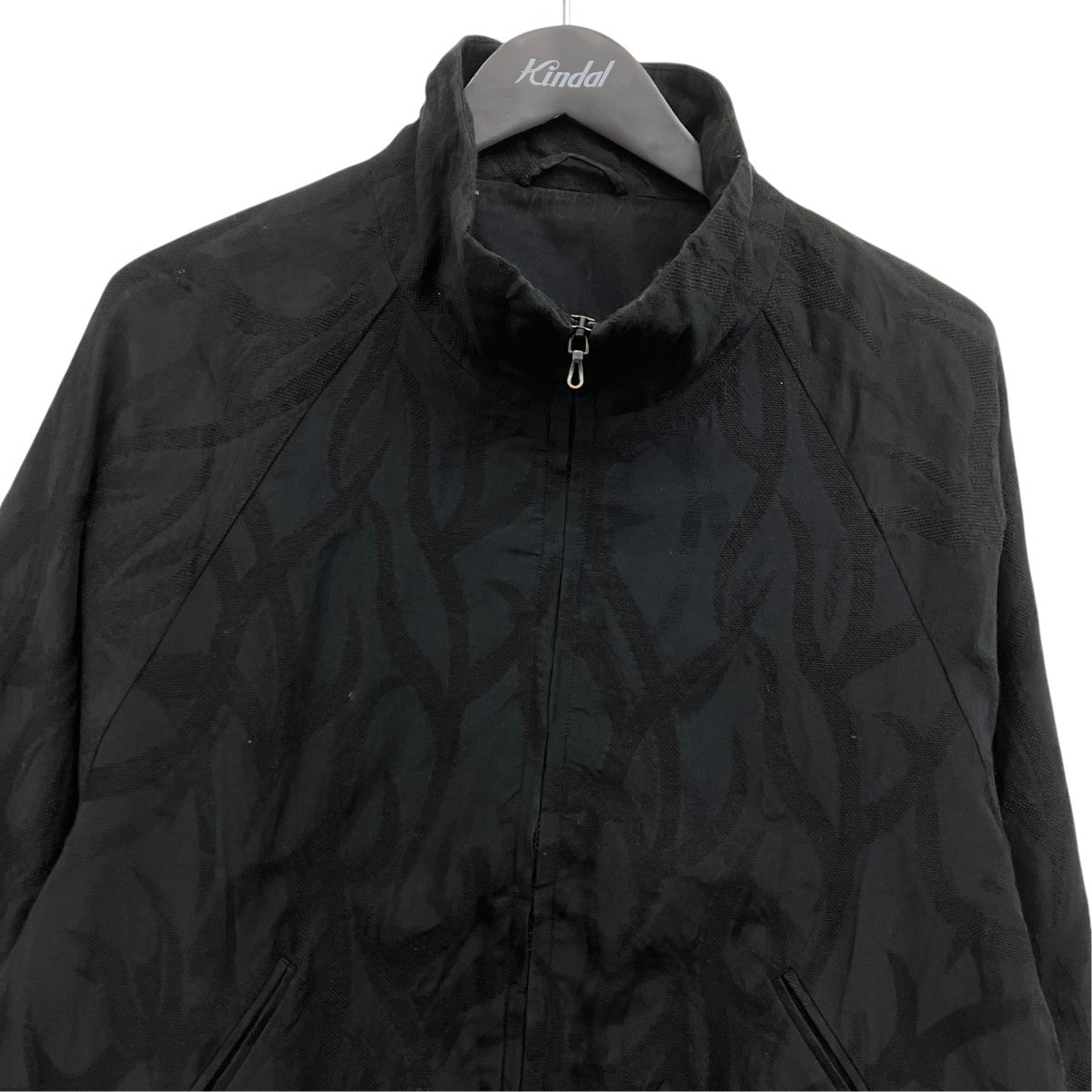 blurhms SOLID TRIBAL CAMO STANDING COLLAR BLOUSON 総柄ジップパーカー 古着・中古-3枚目のアイテム画像