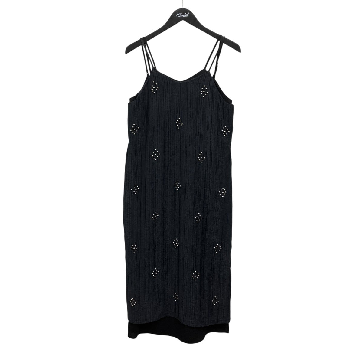 STUDS LAYERED DRESSノースリーブ・キャミソールワンピース