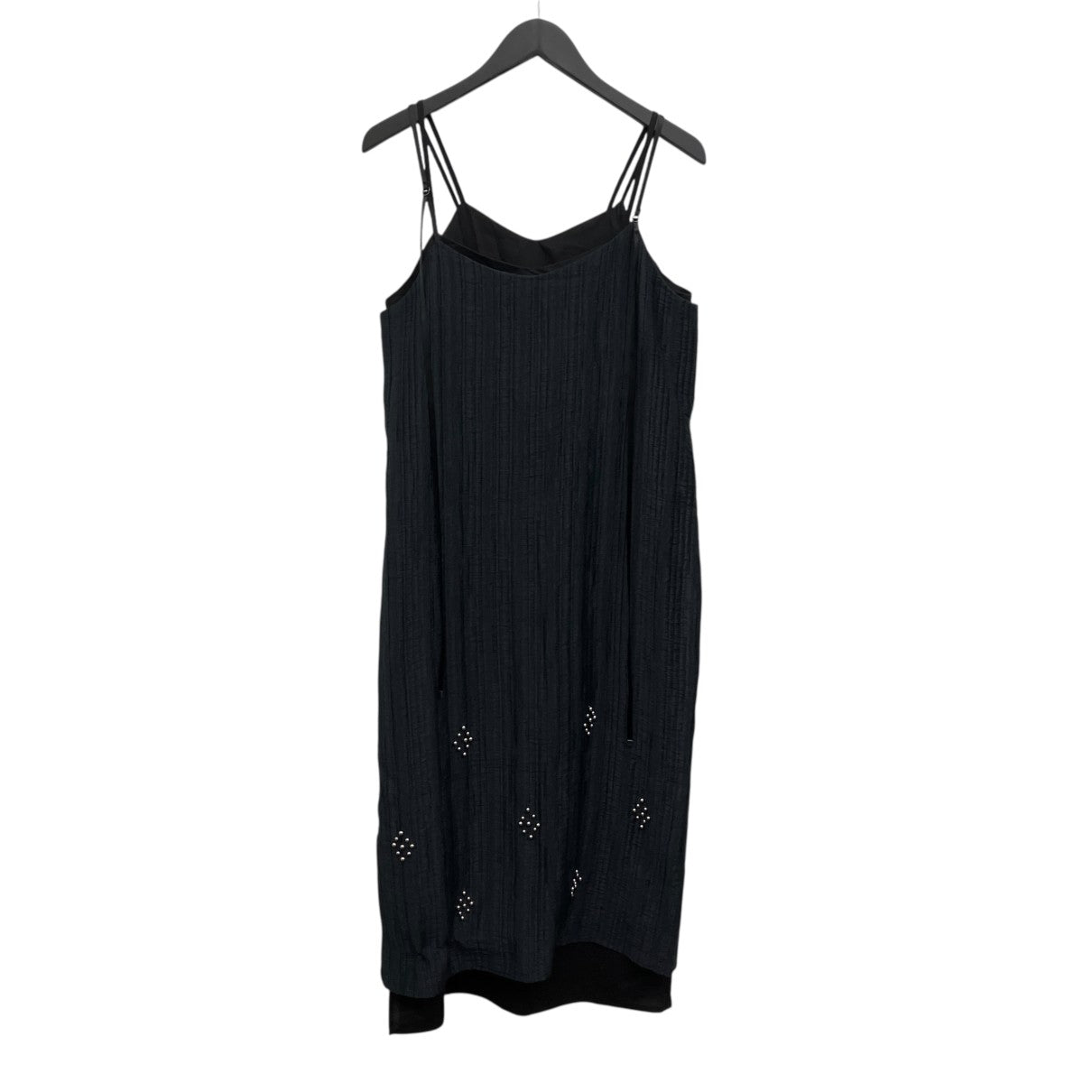 STUDS LAYERED DRESSノースリーブ・キャミソールワンピース