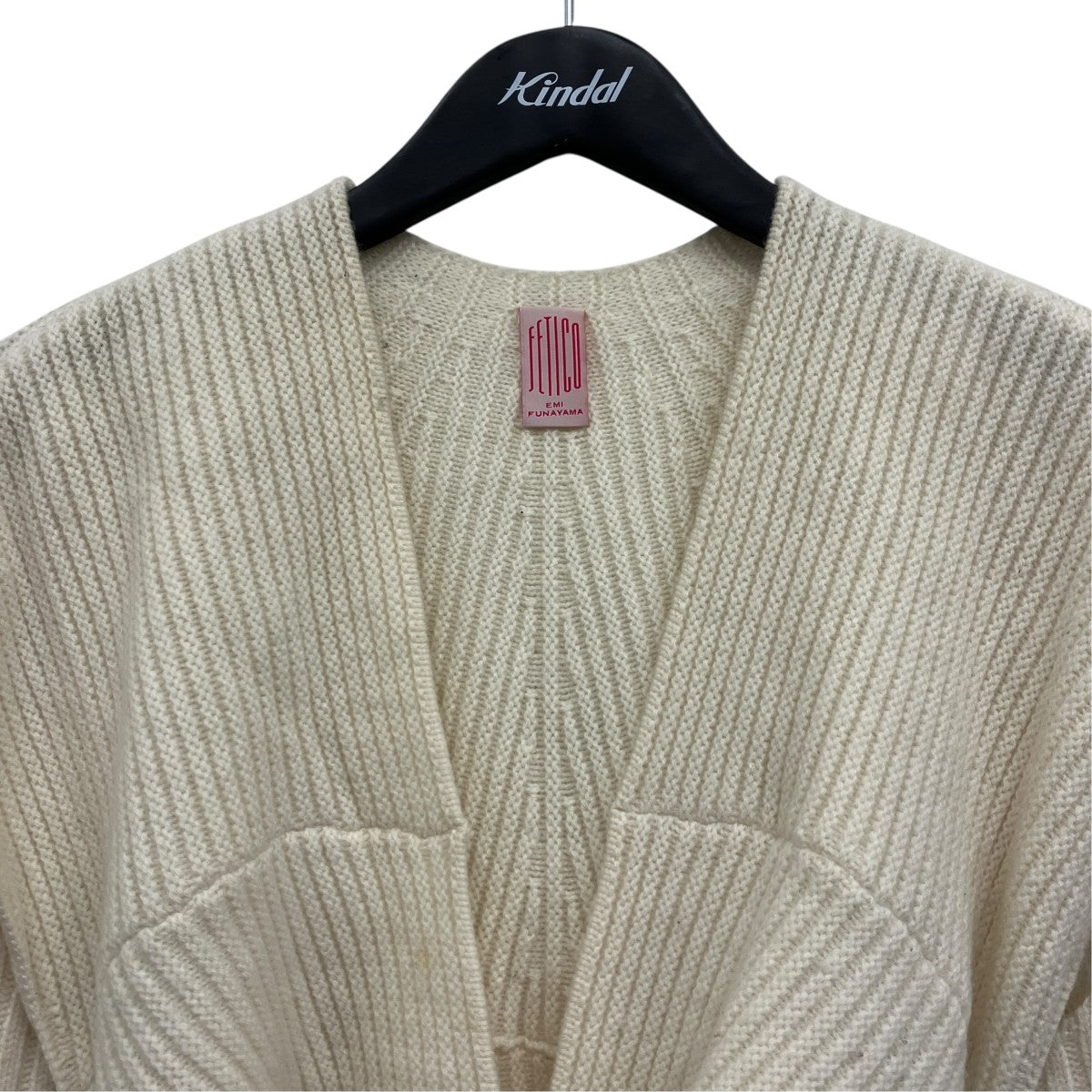 FETICO ウールニット 古着・中古-3枚目のアイテム画像