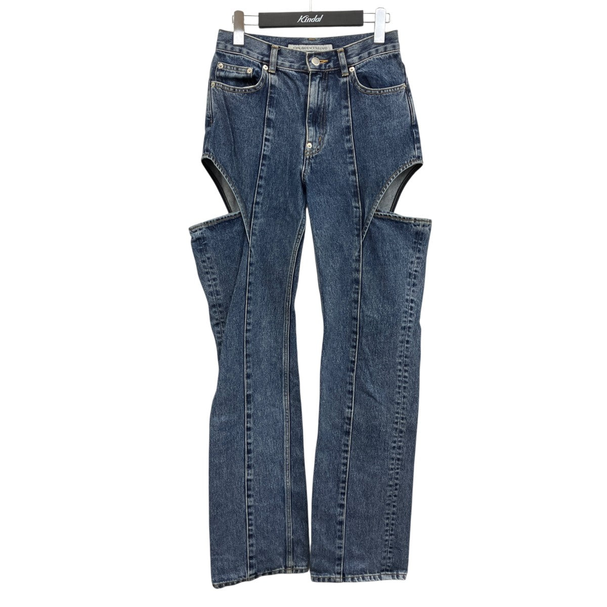 JOHN LAWRENCE SULLIVAN デニムカットパンツ 古着・中古-1枚目のアイテム画像