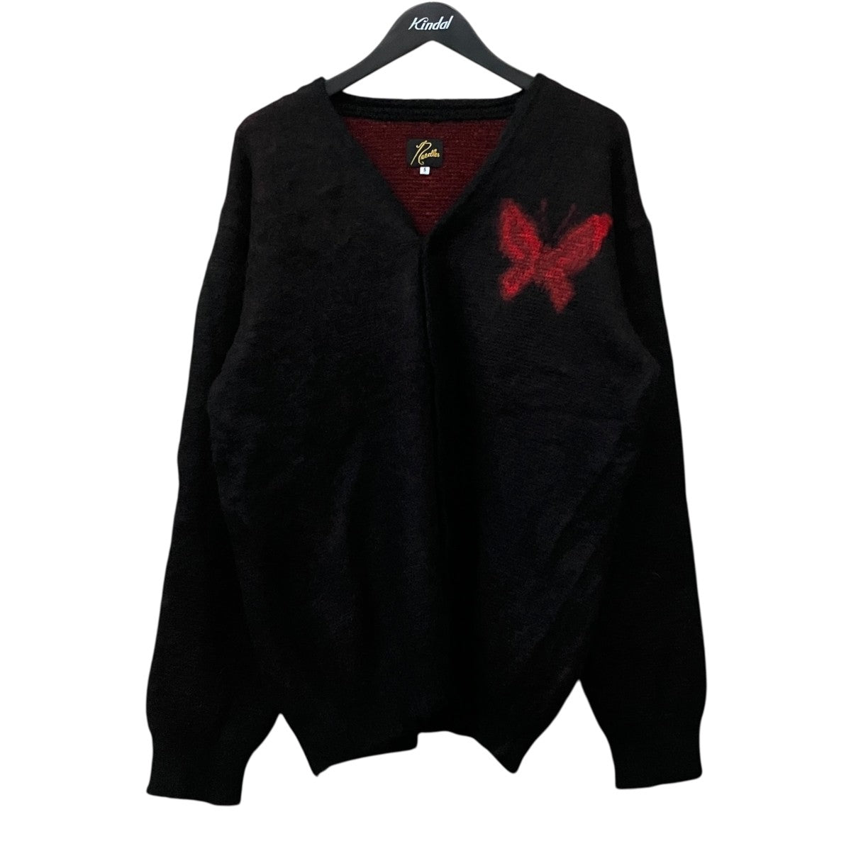 Hmohair cardigan papillon1