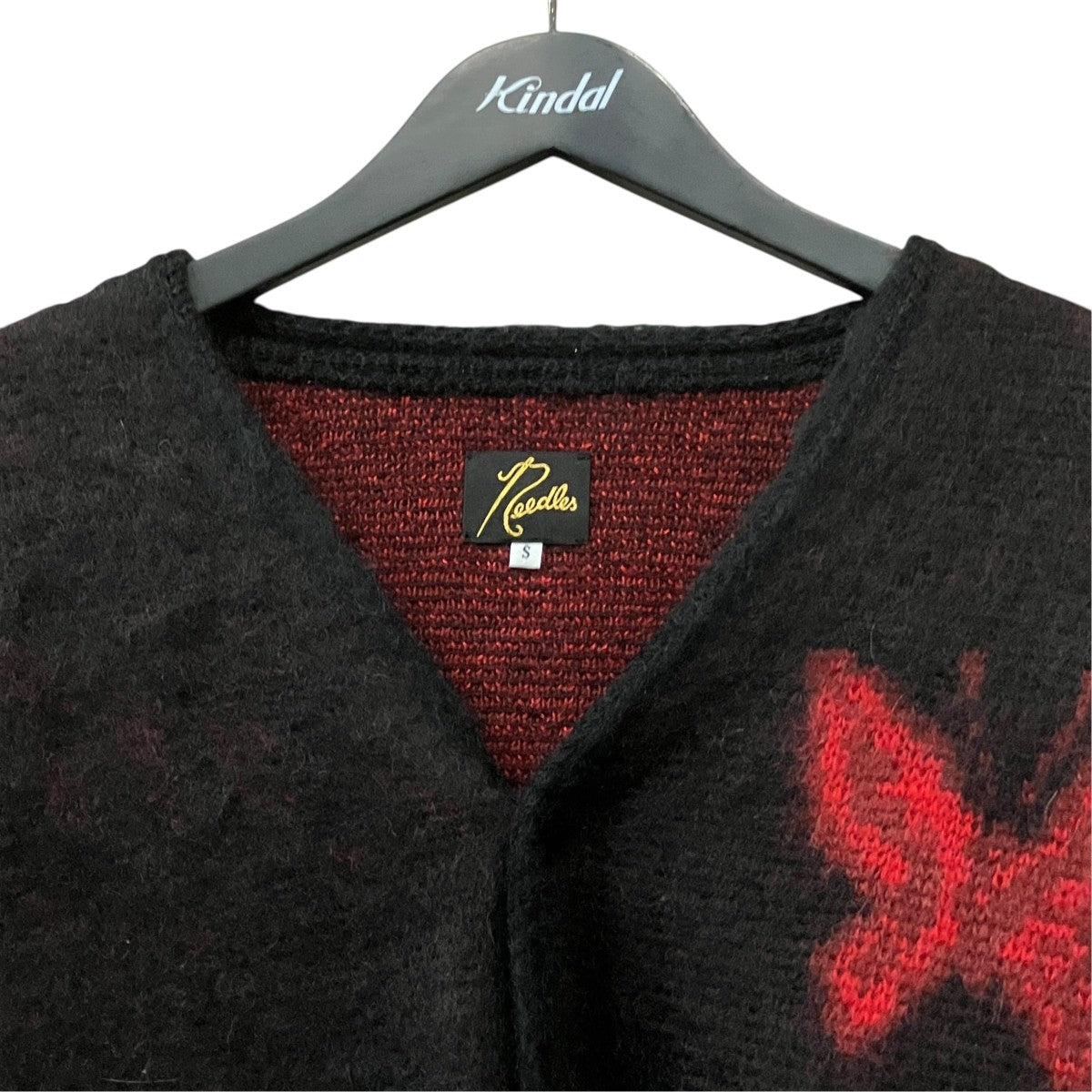 Hmohair cardigan papillon1