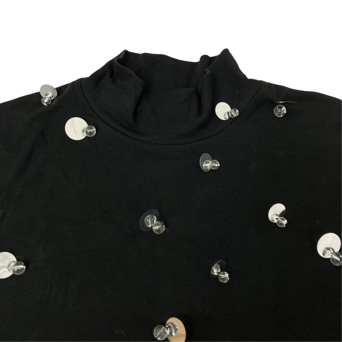スパンコールロングスリーブTシャツ