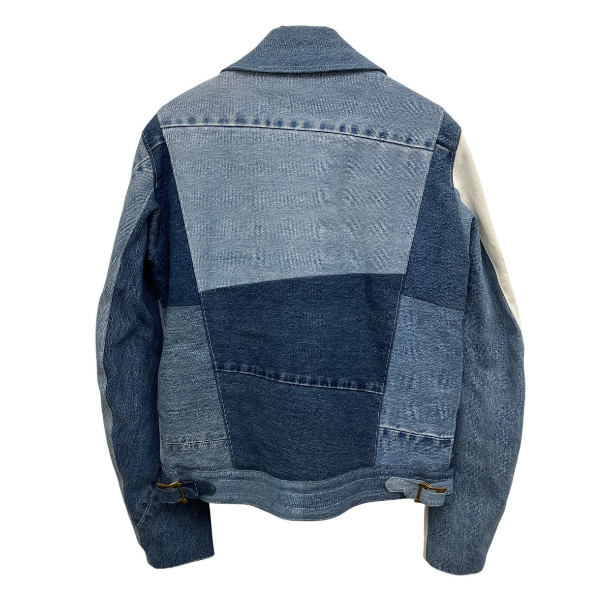 ONE-O-FIVE キルティングパッチワークデニムジャケット 古着・中古-2枚目のアイテム画像